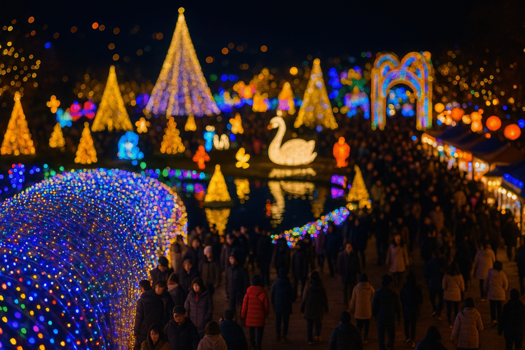 ✨ 2025-2026 전국 빛축제 일정 총정리 | 겨울 야간관광 완벽가이드