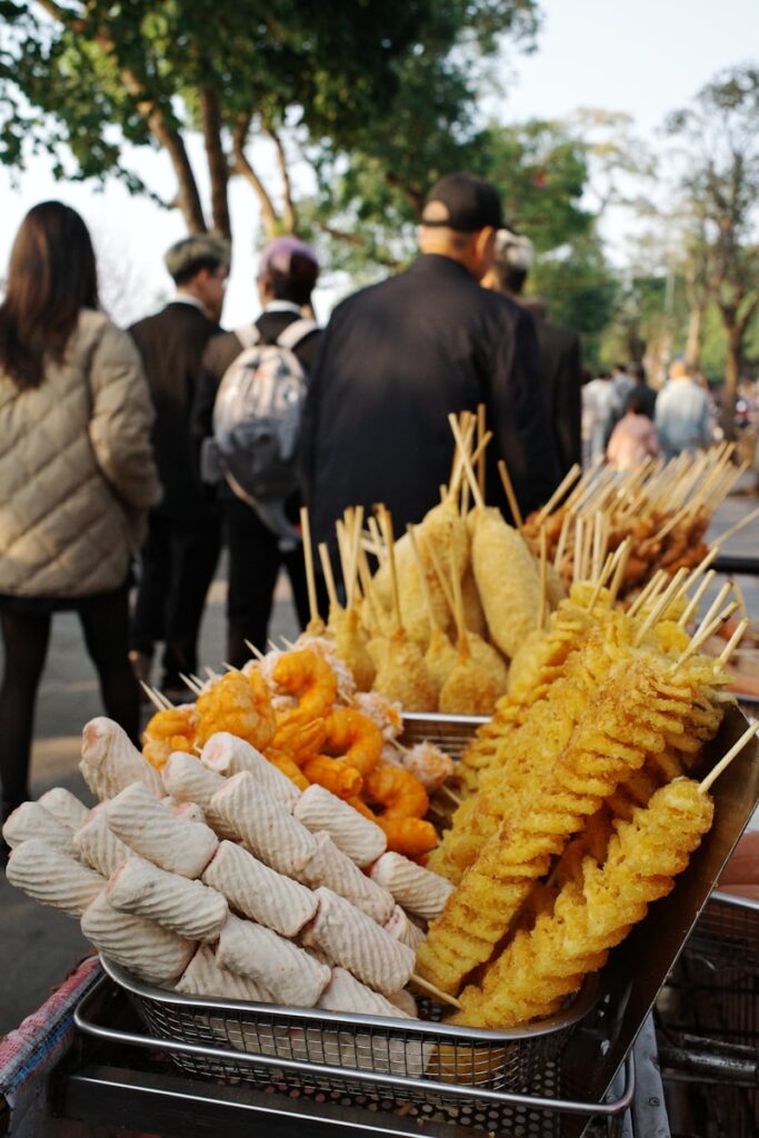 화천 산천어축제 먹거리존, 산천어회와 구이 요리
