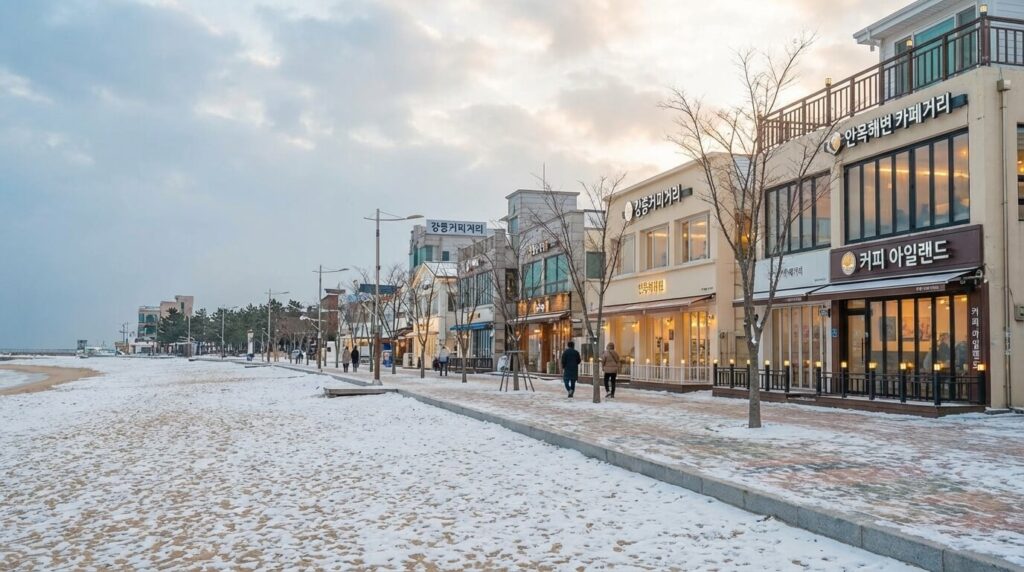 강릉 안목해변 커피거리 완벽 가이드 | 겨울 바다 카페 투어 1박2일 코스 추천 (2025)