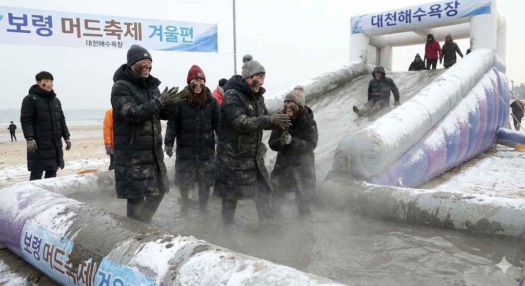 보령 머드축제 겨울편 완벽 가이드 | 일정·입장료·프로그램 총정리