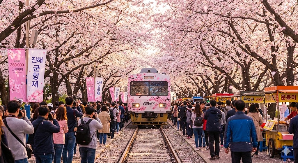 2026 진해 군항제 완전가이드 – 국내 최대 벚꽃축제·경화역·불꽃쇼 명소 총정리