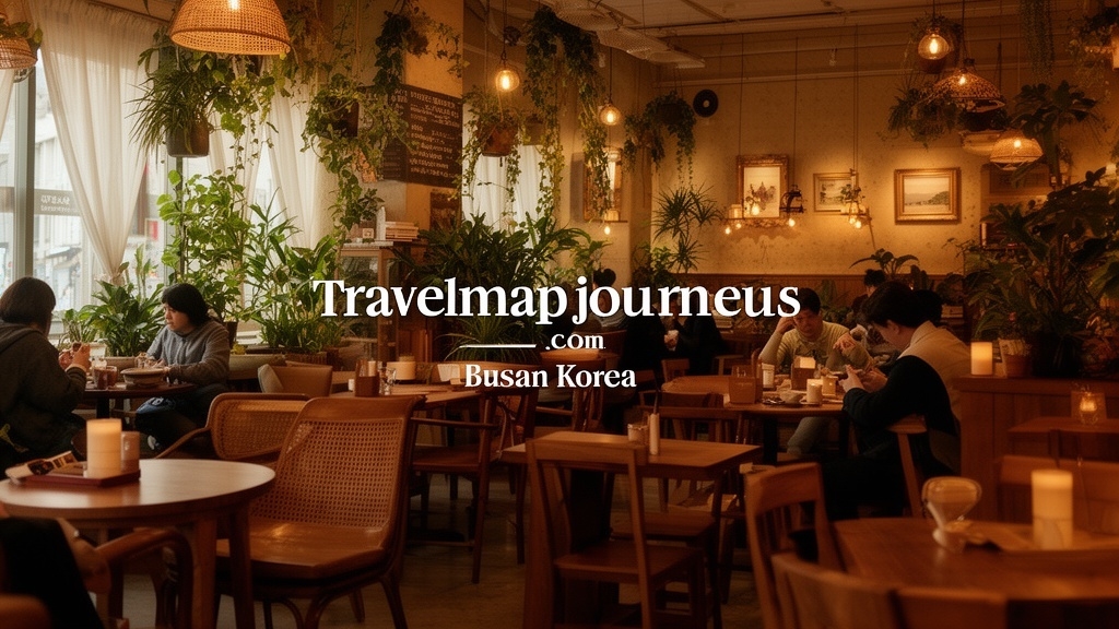 부산 숨은 카페의 감성 충만한 인테리어와 분위기