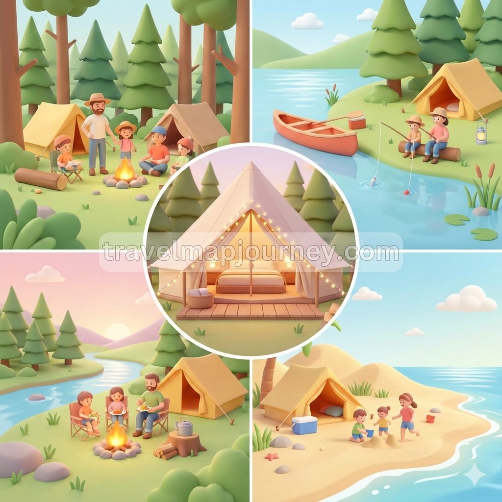 캠핑장 추천 BEST 5 | 봄 국내 캠핑지 완벽 가이드