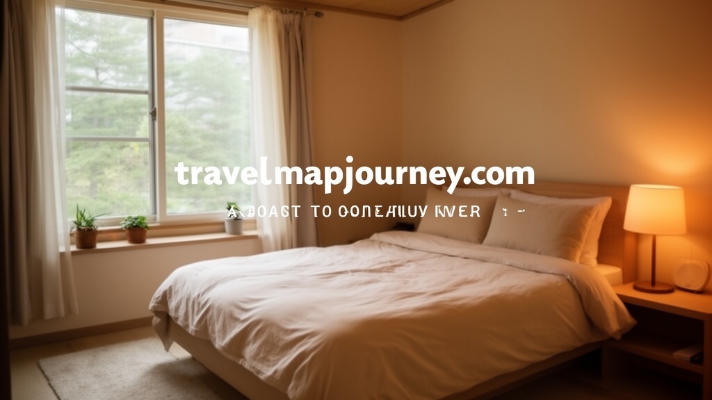 혼자 여행자를 위한 편안한 숙소의 분위기