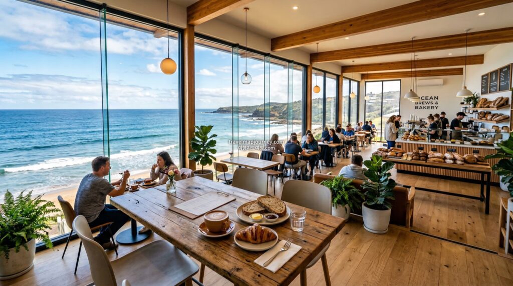 거북섬 드라이브 오션뷰 카페 해밀화 내부 인테리어