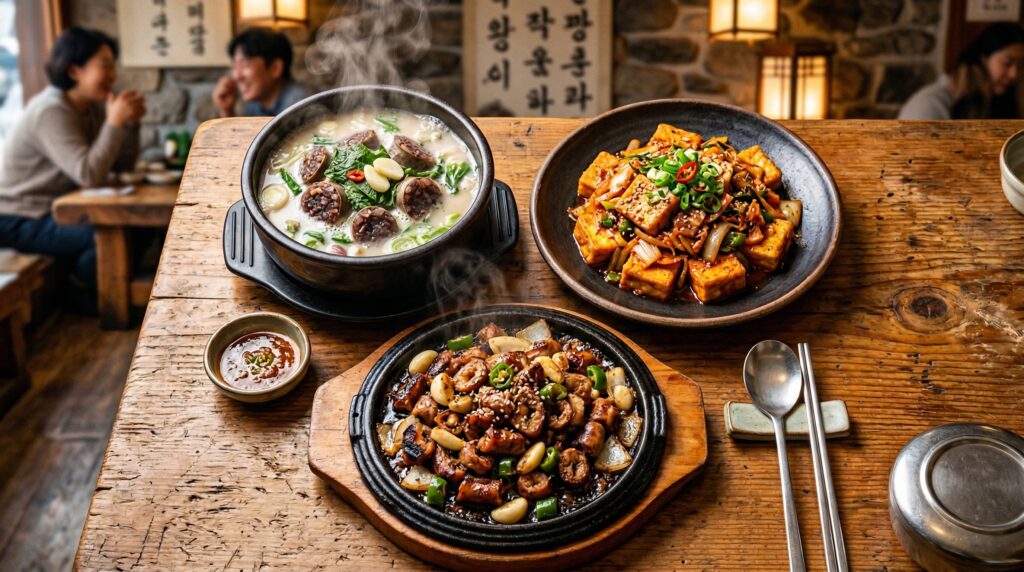 전현무계획 춘천 맛집 총정리, 하정우 순대국부터 손흥민 두부짜박이까지 여행코스 가이드