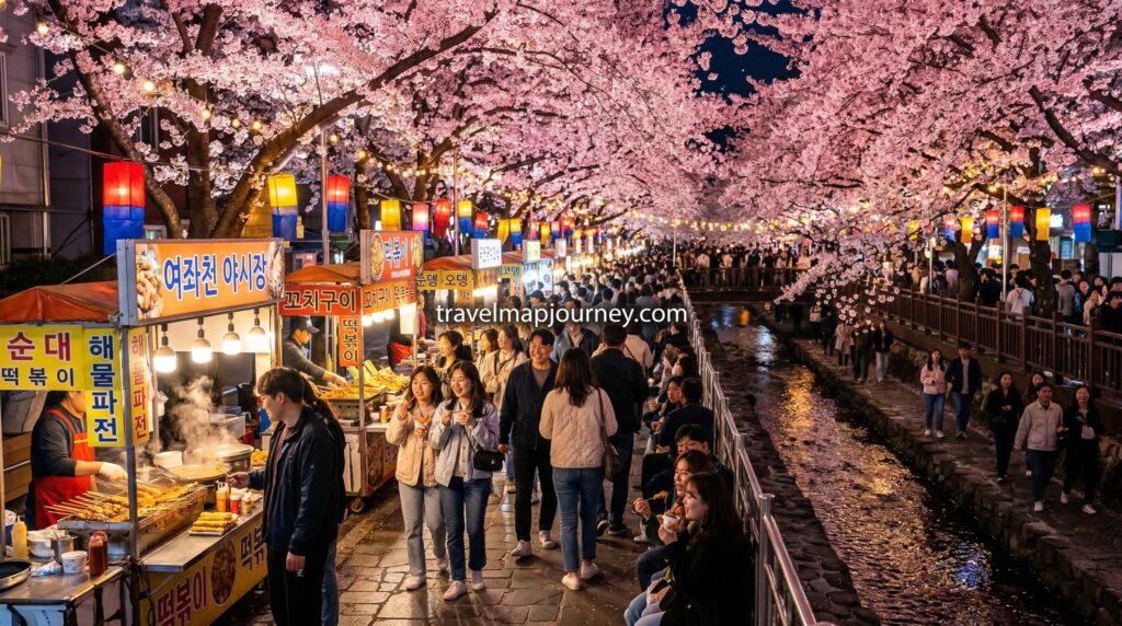 진해 군항제 맛집 총정리 | 당일치기 벚꽃 코스·카페·국밥·냉면·호떡 완벽 가이드
