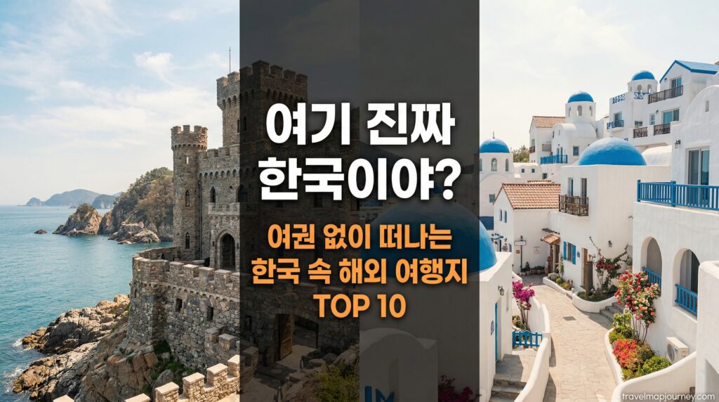 여기 진짜 한국이야? 여권 없이 떠나는 한국 속 해외 여행지 TOP 10