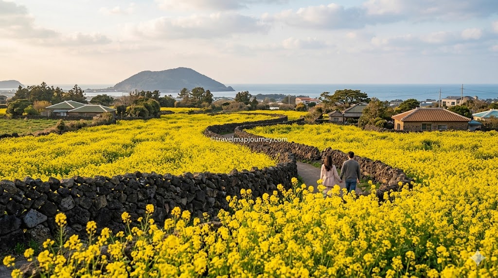 폭싹 속았수다 촬영지 제주 유채꽃밭 감성 여행