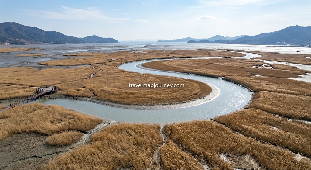 순천만 국가정원 봄 여행 습지 갈대밭 전망대 풍경