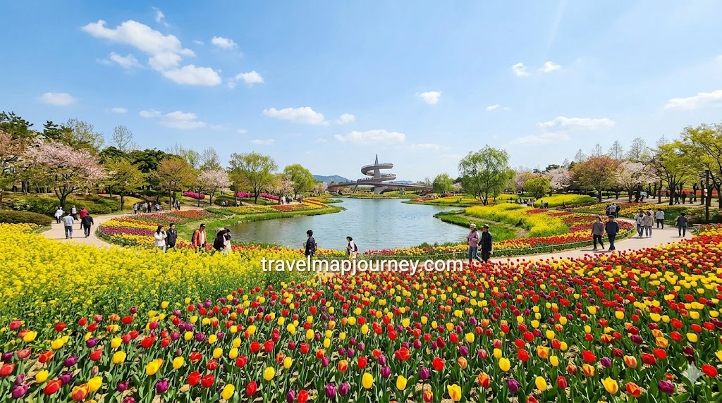 순천만 국가정원 봄 여행 완벽 가이드 – 습지·스카이큐브·낙안읍성 에코투어 총정리