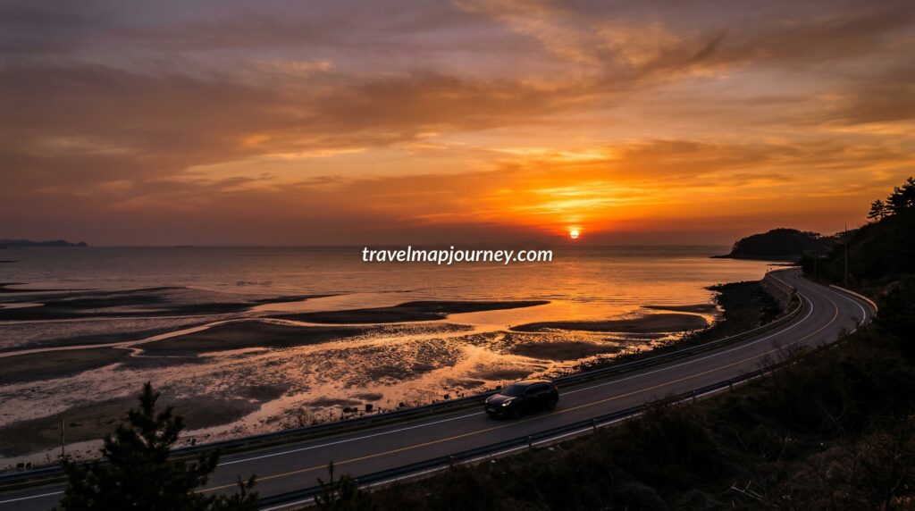 서해안 일몰 드라이브 코스 BEST 5 완벽 가이드 | 안면도·영종도·강화도·대부도·무창포 총정리