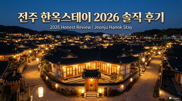 전주 한옥스테이 2026 솔직 후기