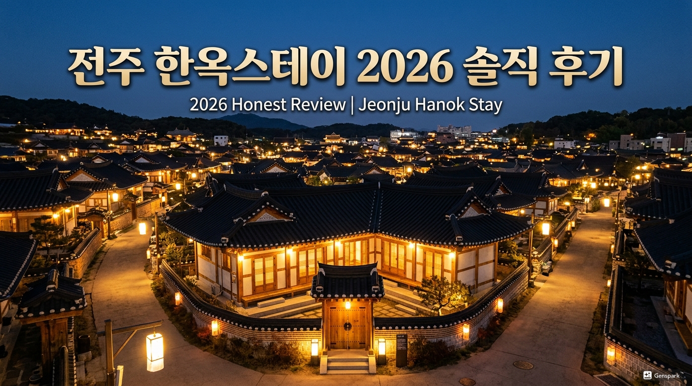 전주 한옥스테이 2026 솔직 후기