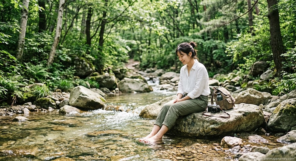 국내 계곡 여행 시원한 자연 풍경