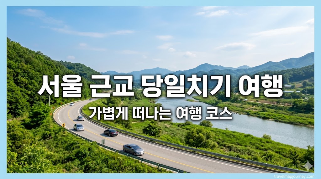 서울 근교 당일치기 여행 추천 코스 정리