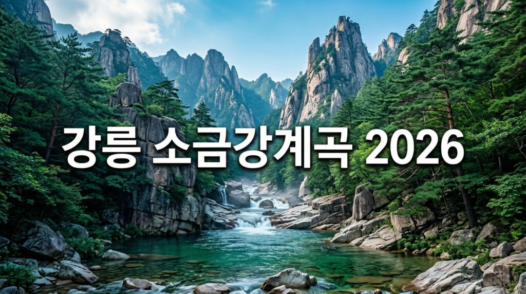 강릉 소금강계곡 2026 당일치기 완벽 가이드 – 주차·트레킹·물놀이·맛집 솔직 후기