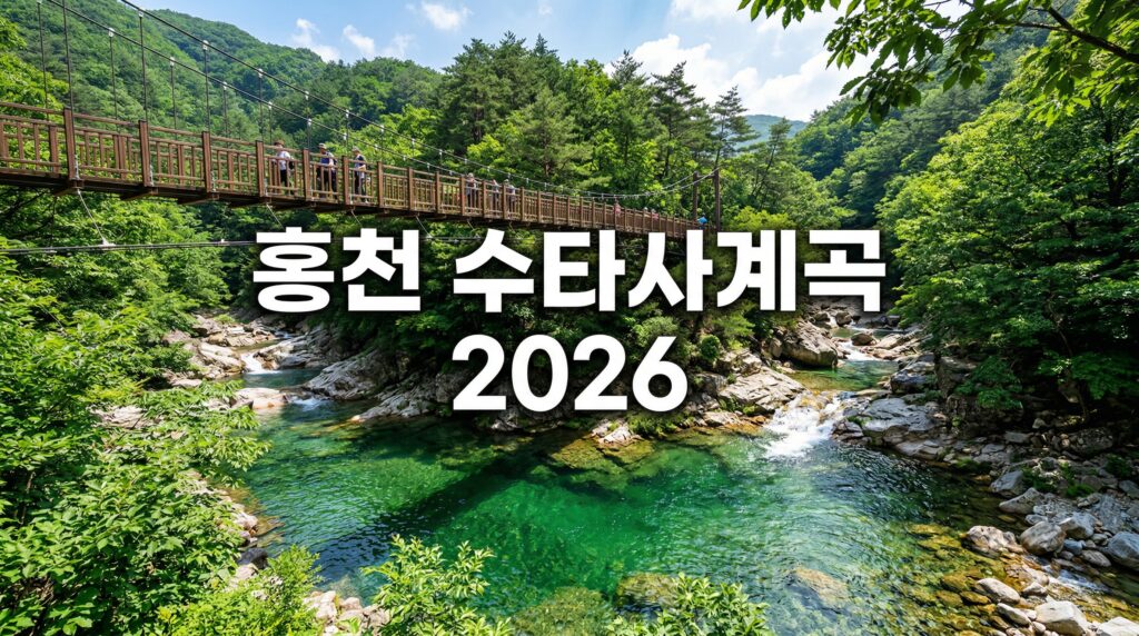 홍천 수타사계곡 2026 당일치기 완벽 가이드 – 주차·물놀이·트레킹·맛집 솔직 후기