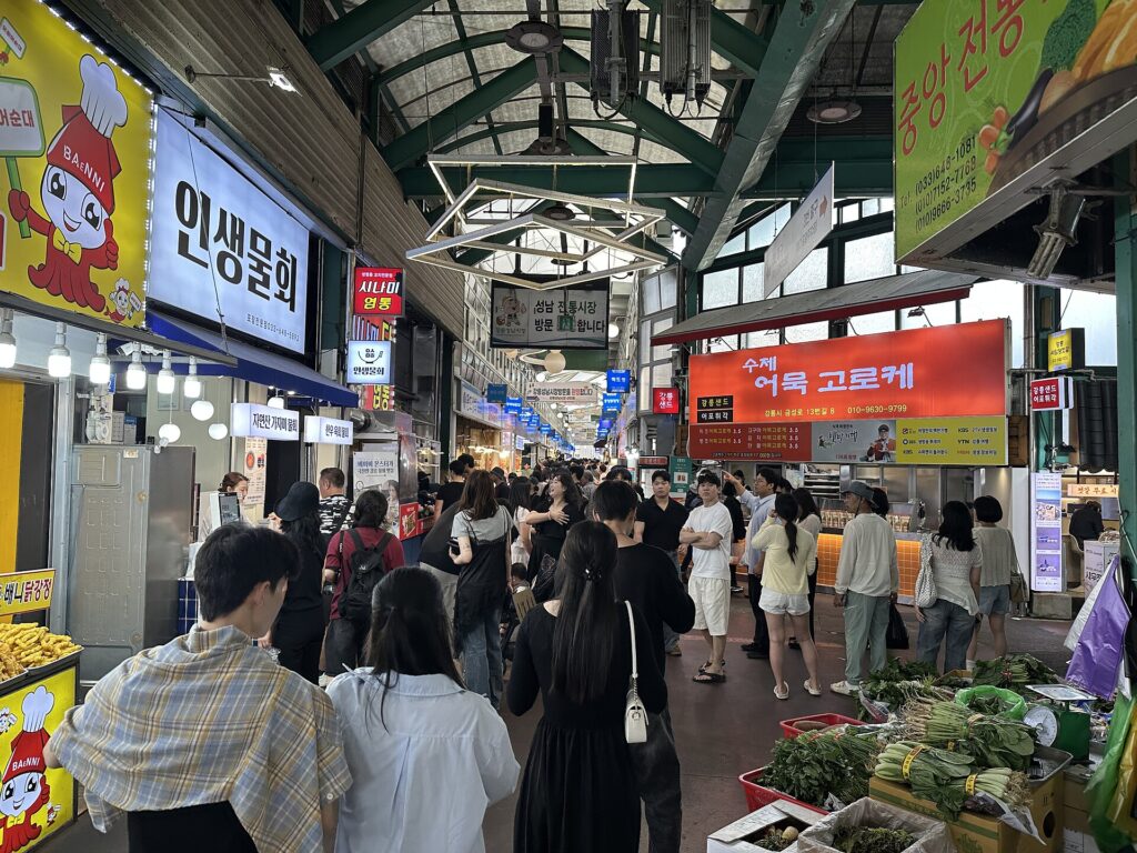 강릉시장, 중앙시장·주문진 선택