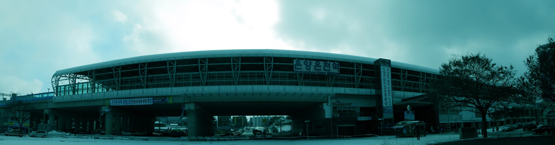 국내온천여행 대중교통 후보인 아산 온양온천역 실제 모습